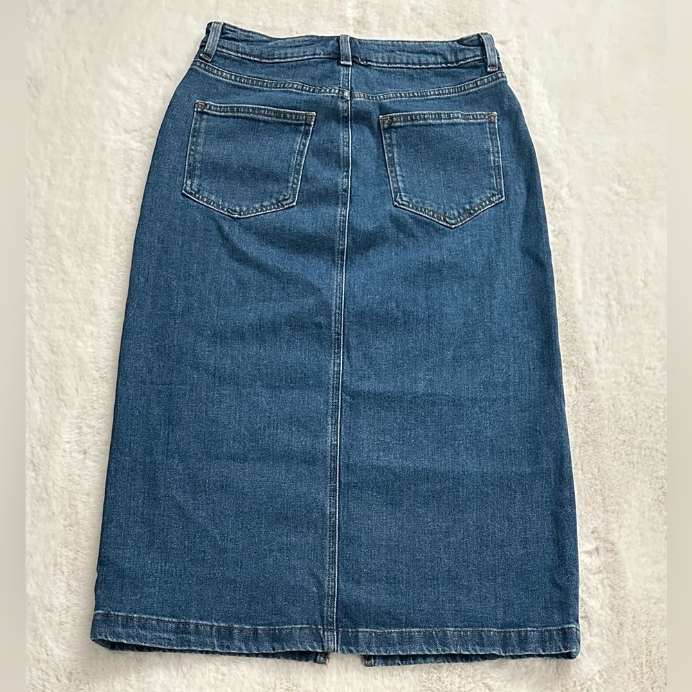 Steve Madden Ladies' Denim Midi Skirt, Size S - Picture 8 of 9